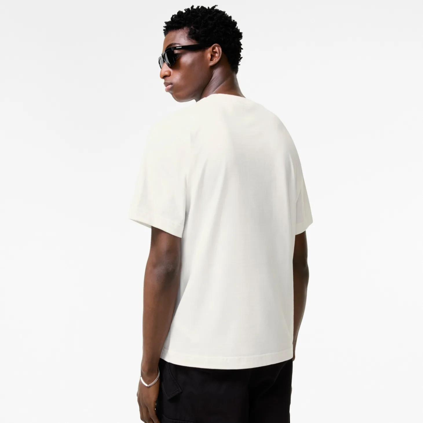 Check Flag Cotton T-shirt