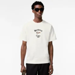 Check Flag Cotton T-shirt