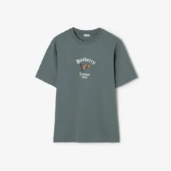 Check Flag Cotton T-shirt