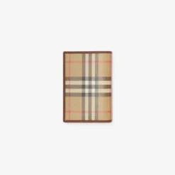 Check Folding Card Case