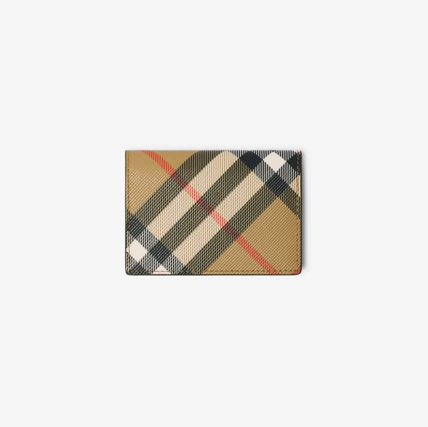 Check Folding Card Case