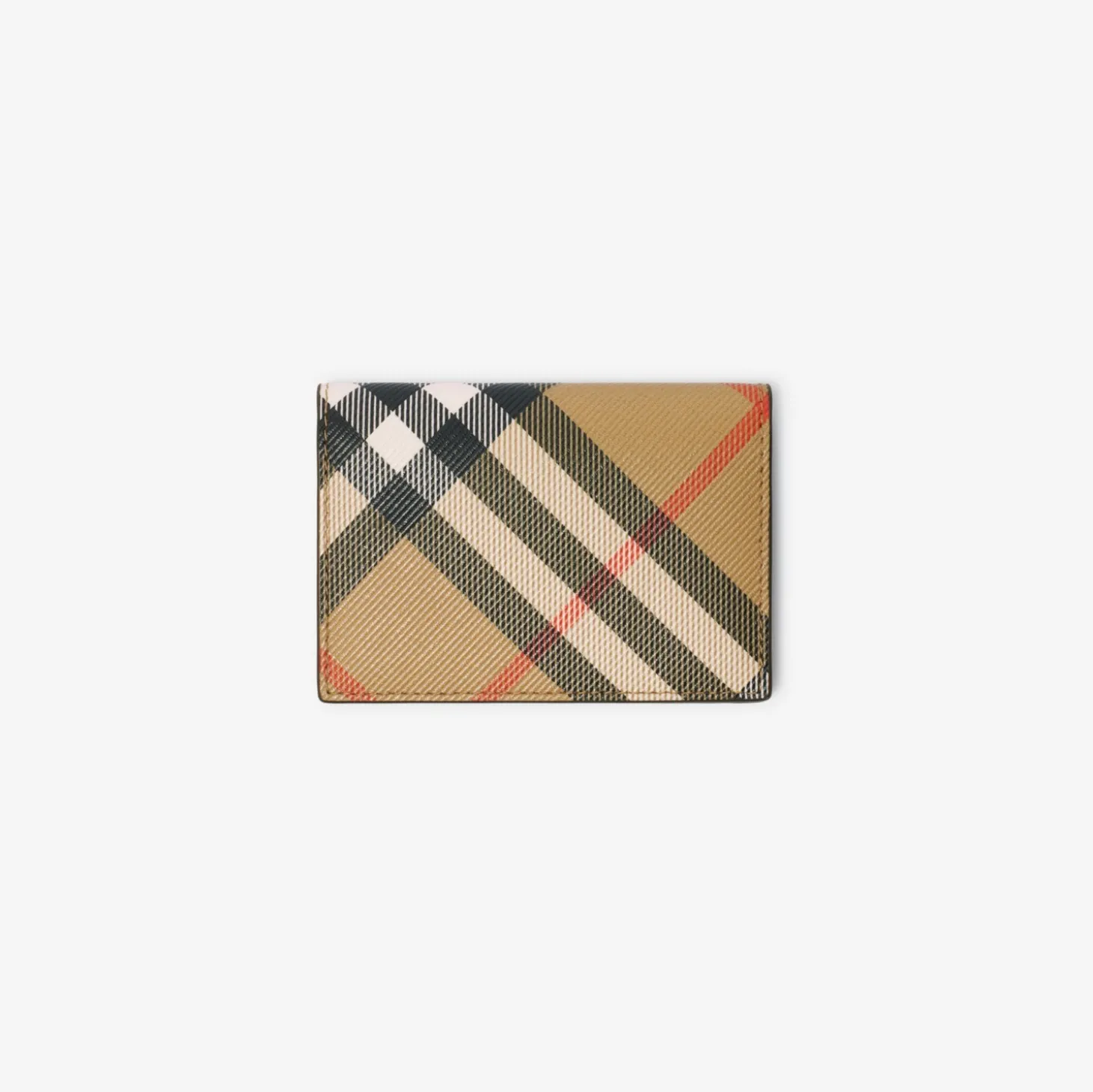 Check Folding Card Case
