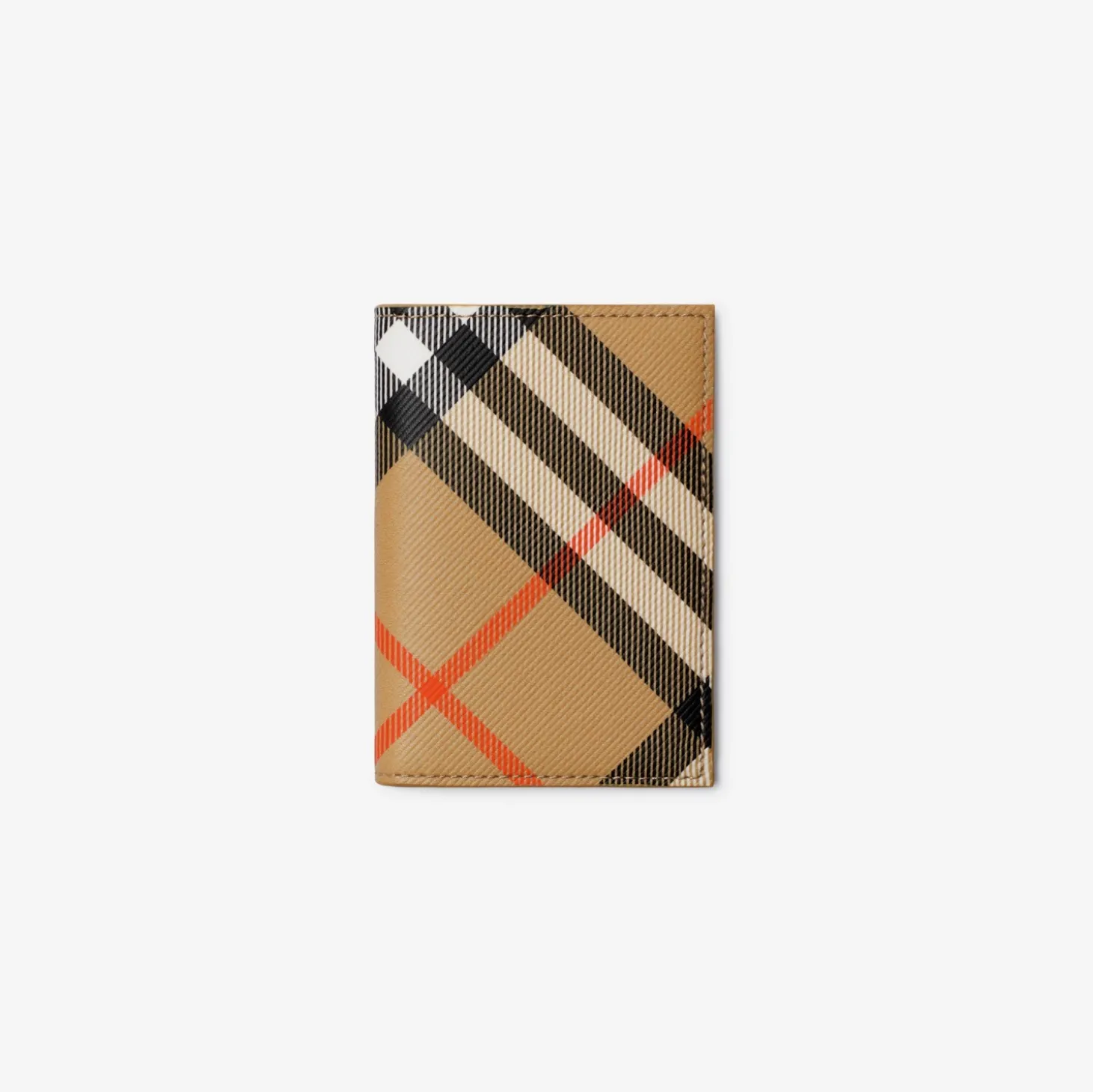 Check Folding Card Case
