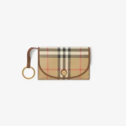 Check Folding Card Case & Key Ring