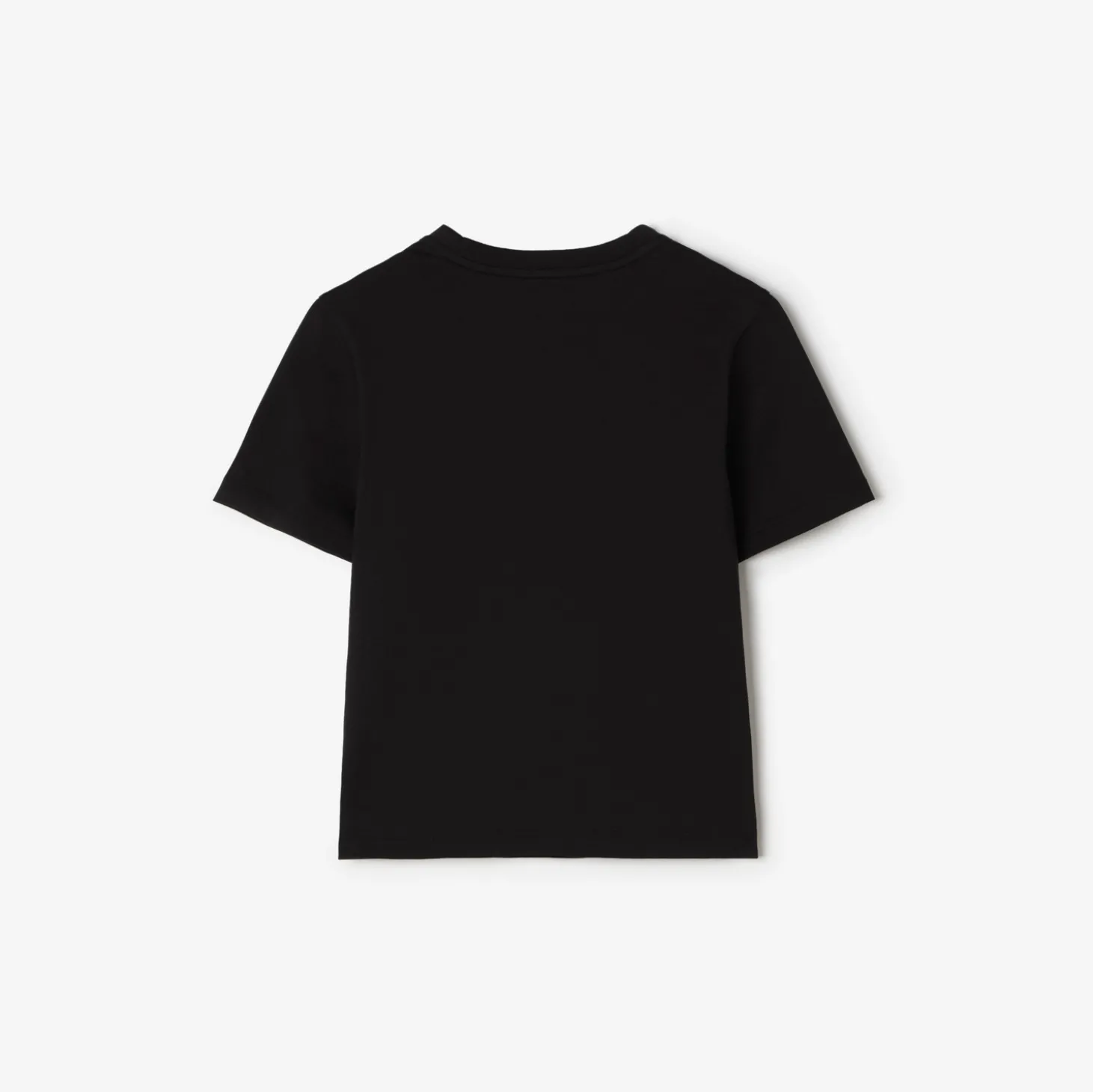 Check Knight Stamp Cotton T-shirt