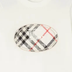 Check Knight Stamp Cotton T-shirt