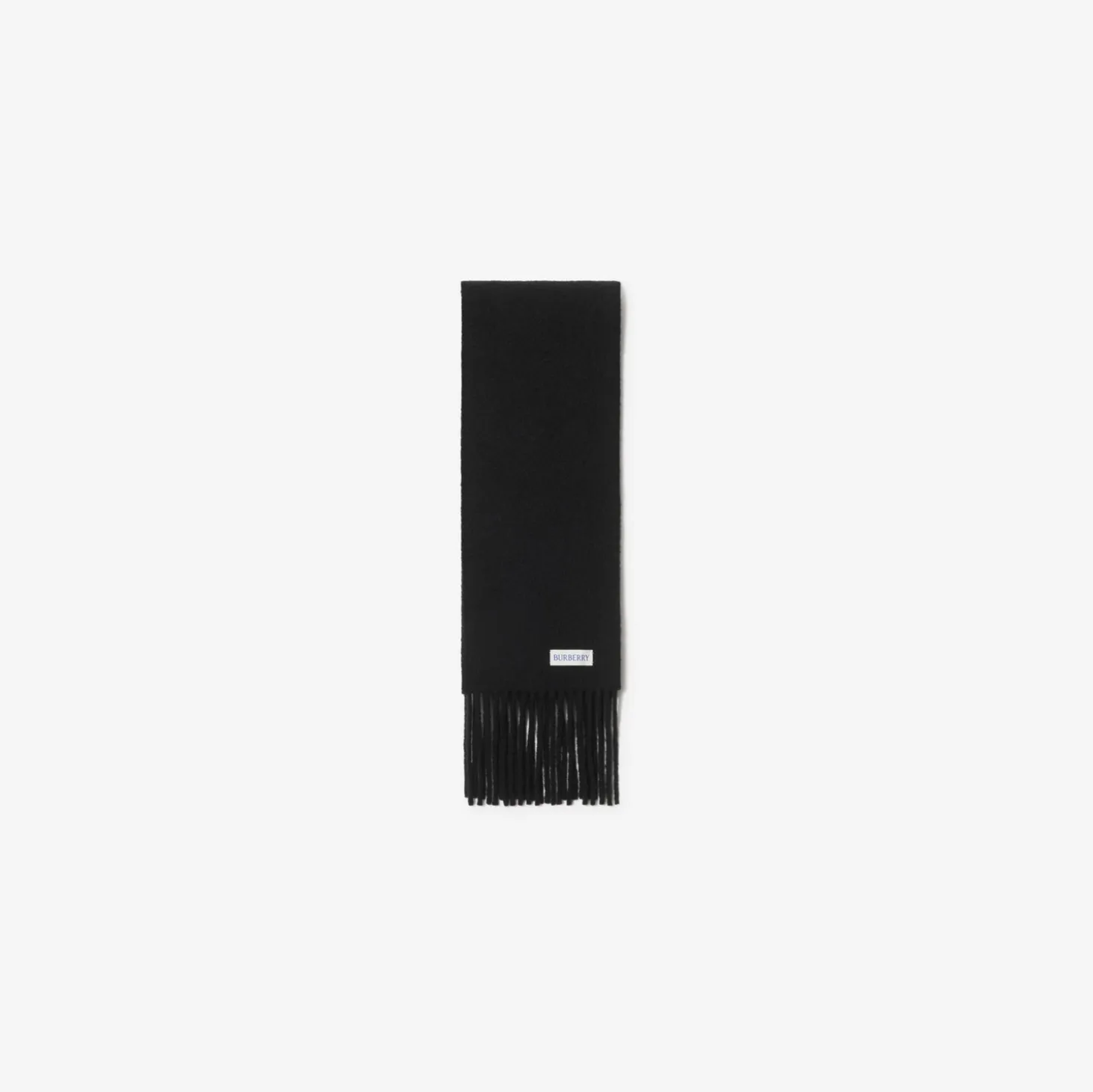Check Label Cashmere Scarf