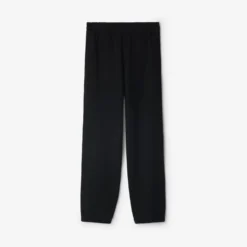 Check Label Cotton Jogging Pants