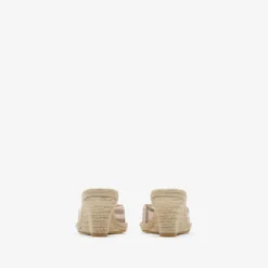Check Mews Espadrille Mules