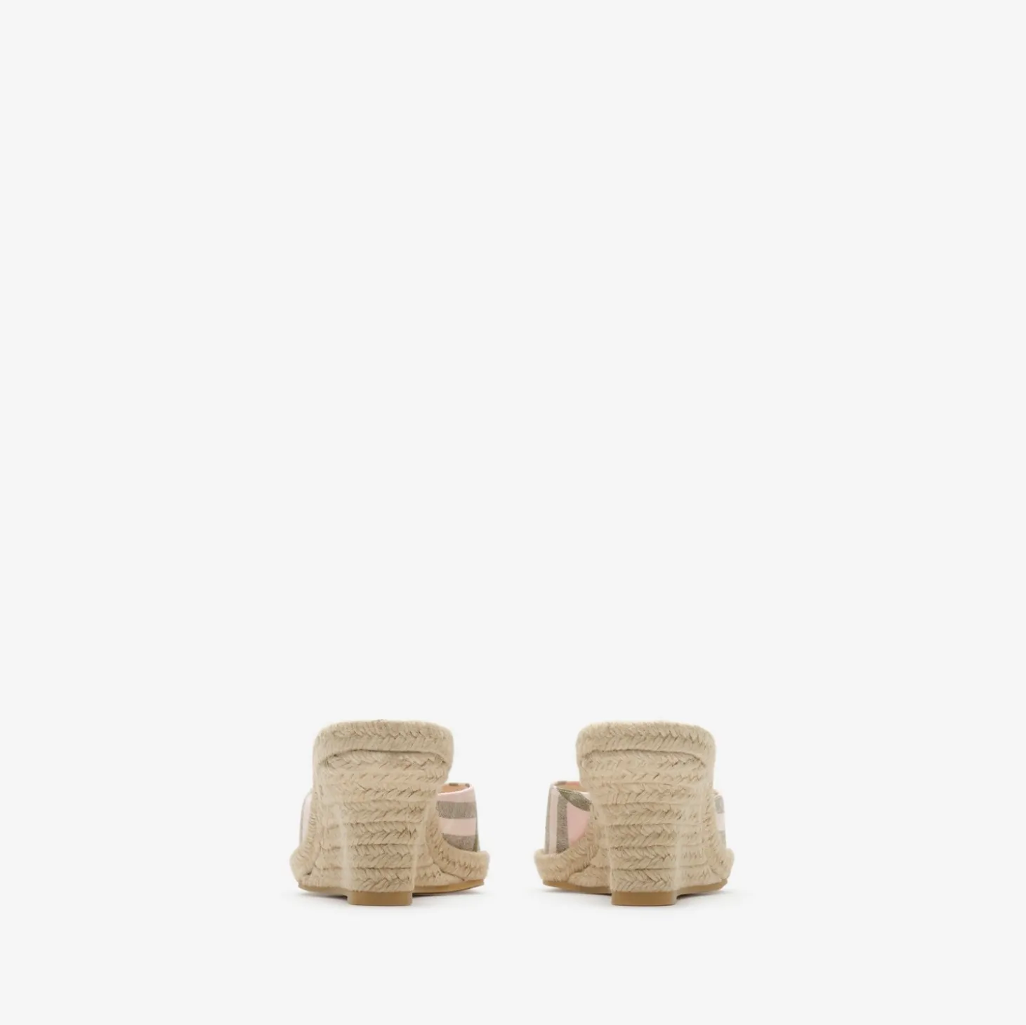 Check Mews Espadrille Mules