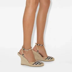 Check Mews Espadrille Pumps​