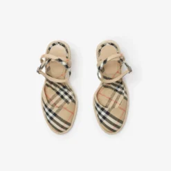 Check Mews Espadrille Pumps​