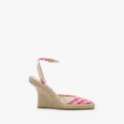 Check Mews Espadrille Pumps