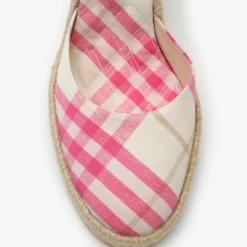 Check Mews Espadrille Pumps