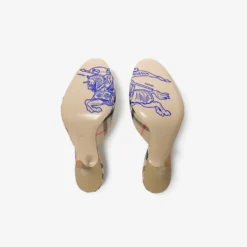Check Mews High Sandals