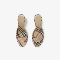 Check Mews High Sandals​