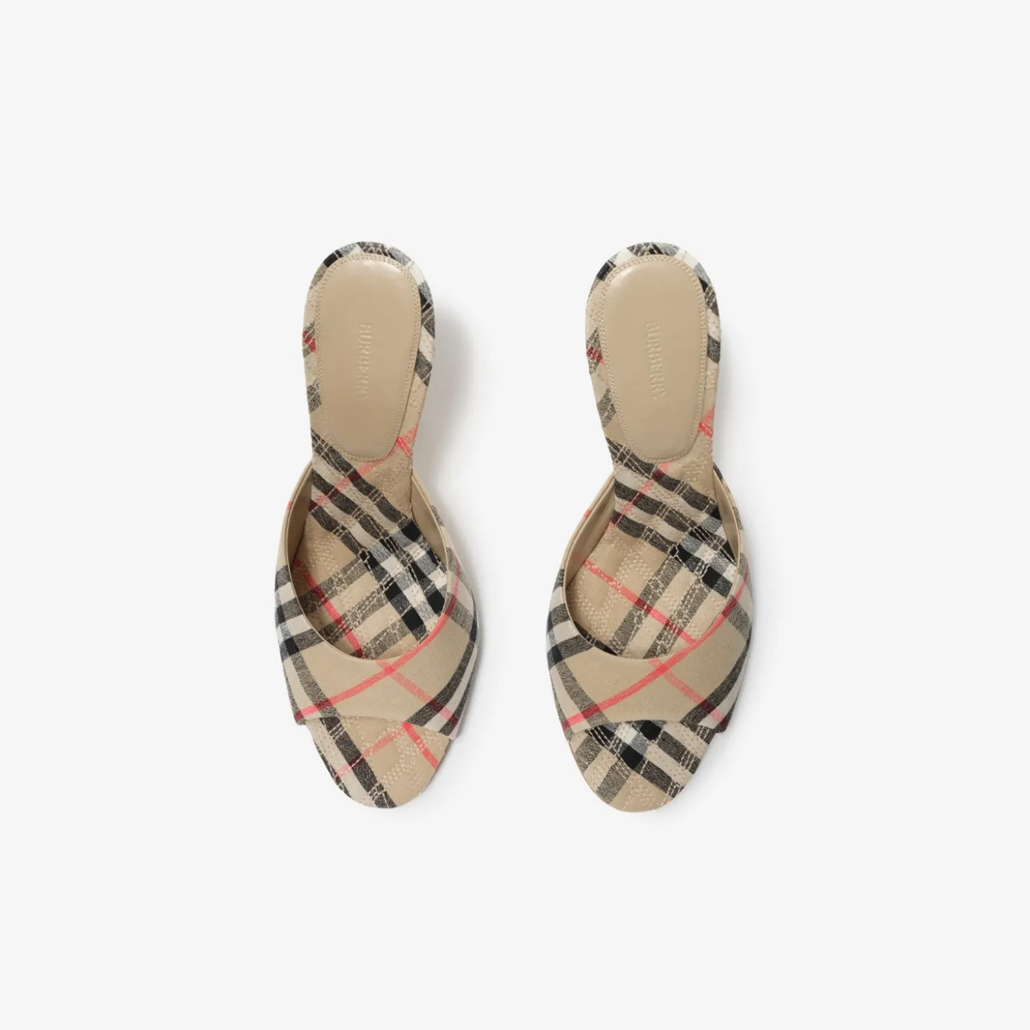 Check Mews High Sandals
