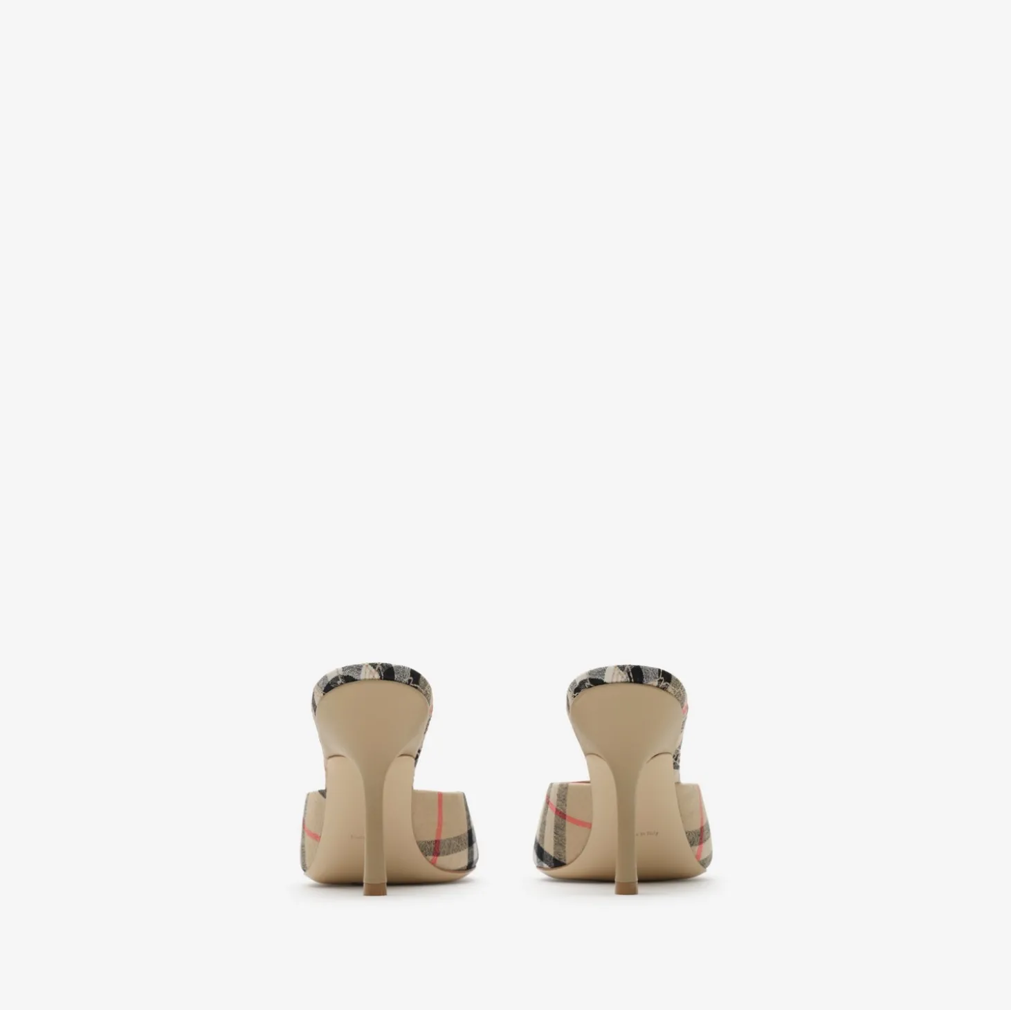 Check Mews High Sandals