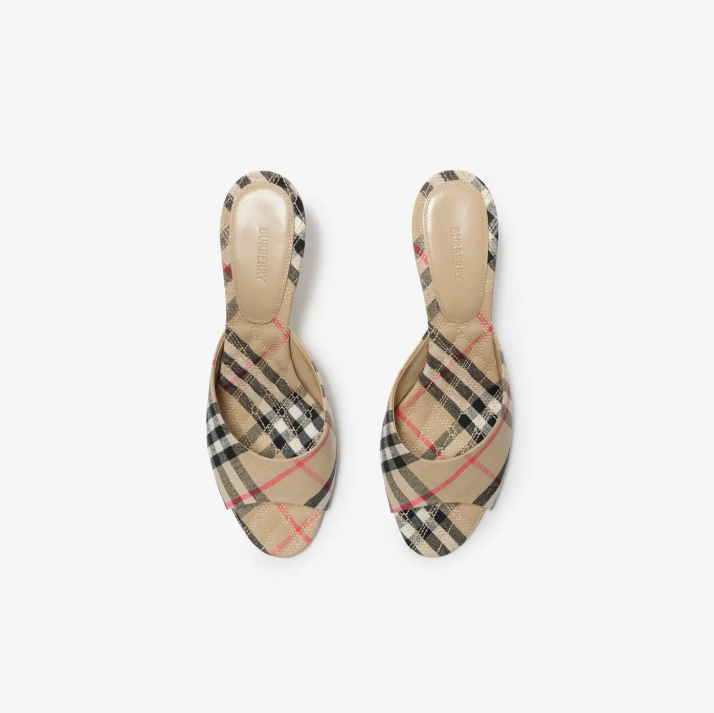 Check Mews Low Sandals