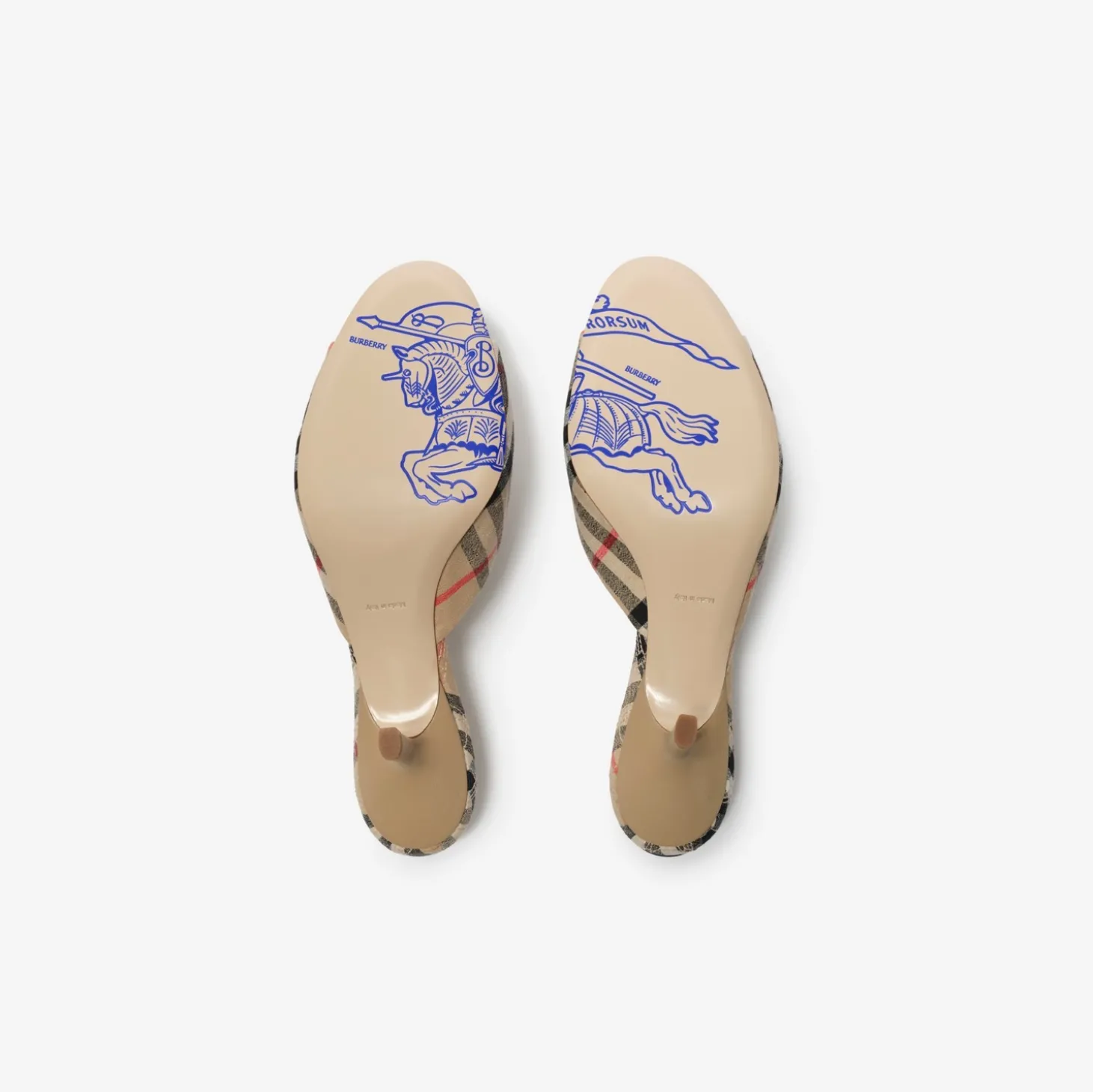 Check Mews Low Sandals