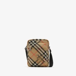 Check North South Crossbody Bag