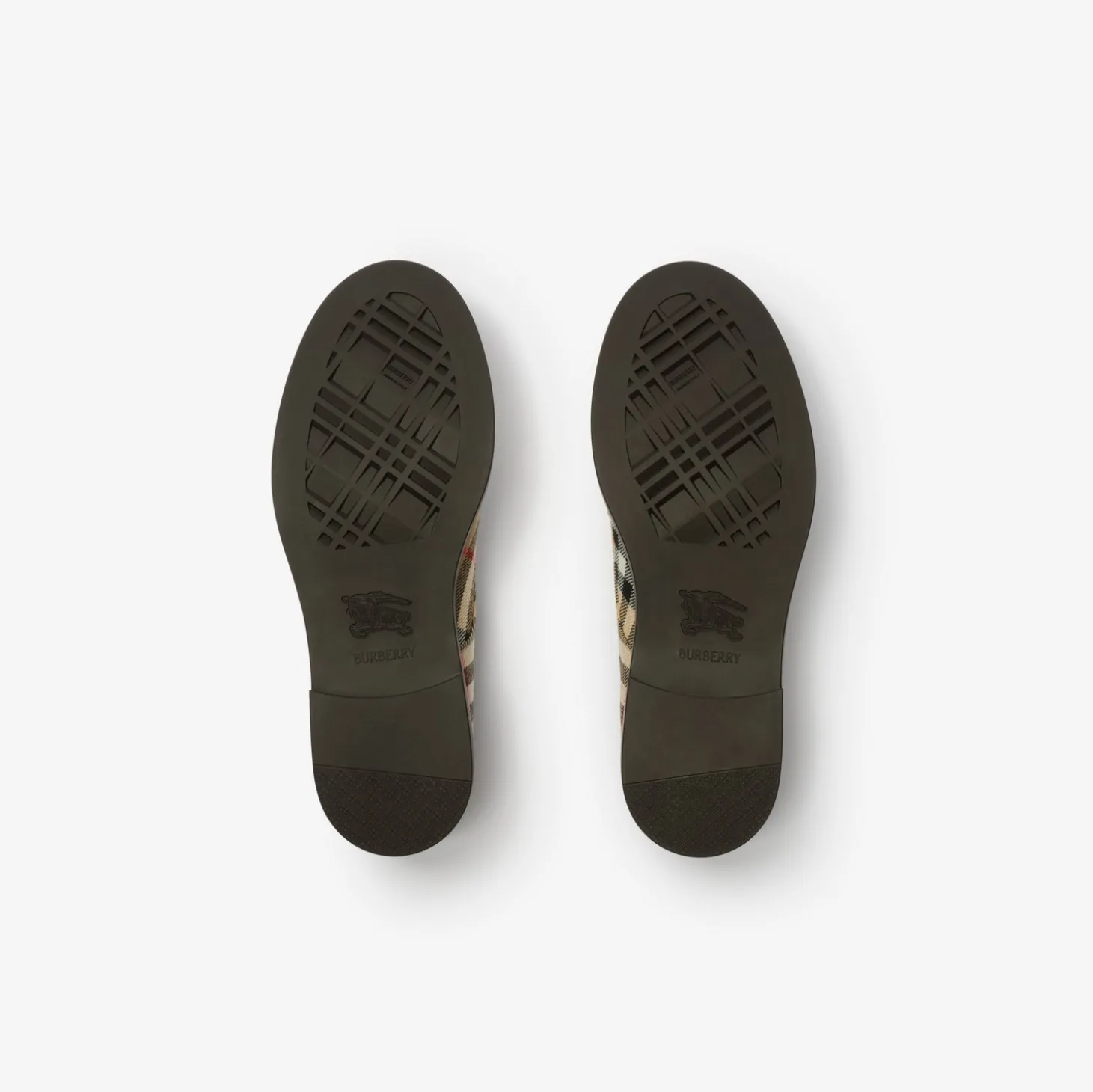 Check Pembroke Derby Shoes