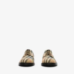 Check Pembroke Derby Shoes