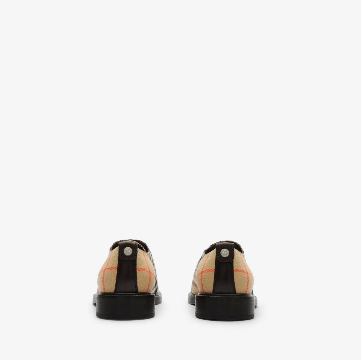 Check Pembroke Derby Shoes