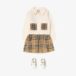 Check Pocket Cotton Wool Cardigan