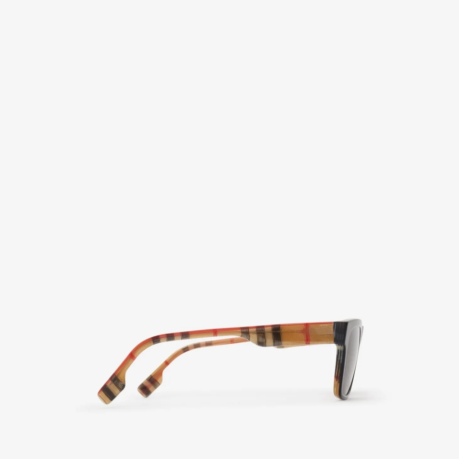 Check Rectangular Sunglasses