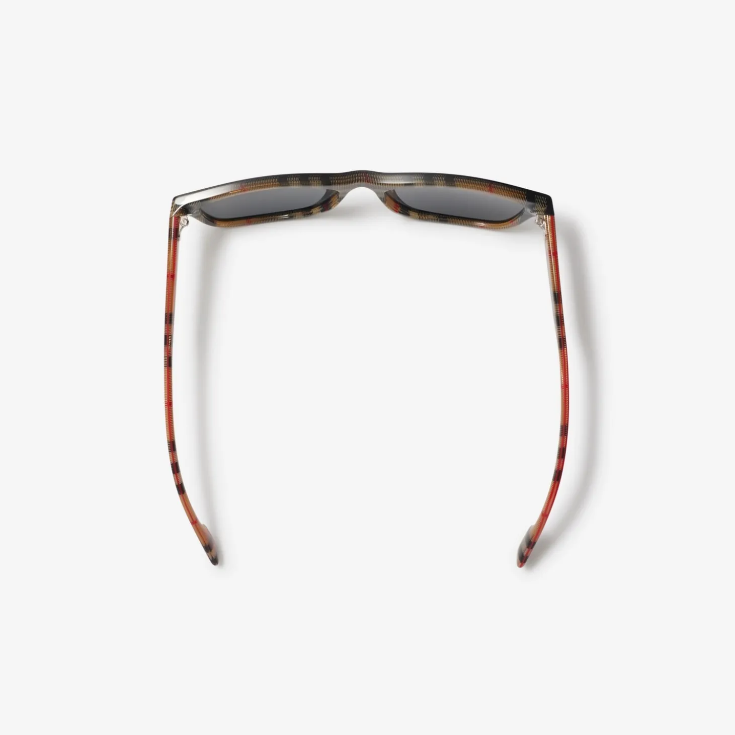 Check Rectangular Sunglasses