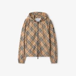 Check Salcombe Hooded Jacket