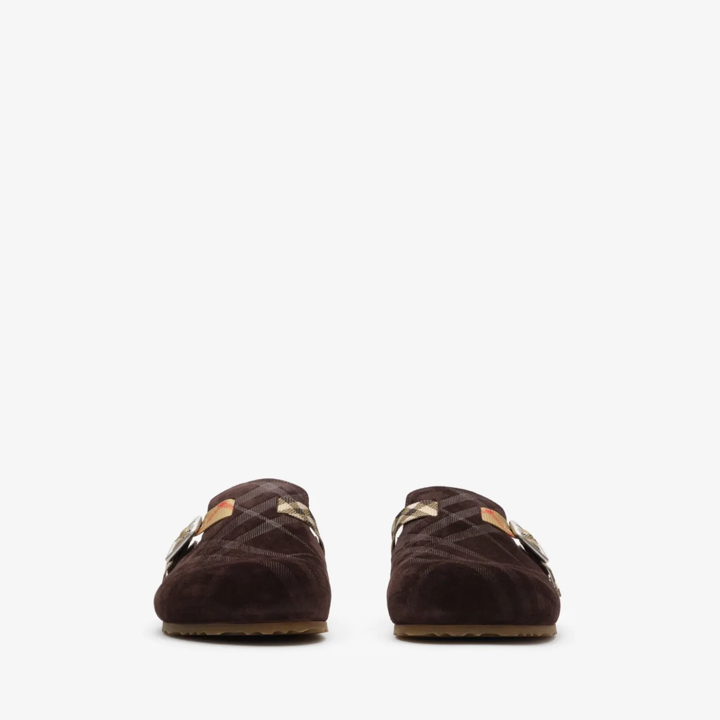 Check Shearling Urchin Clogs