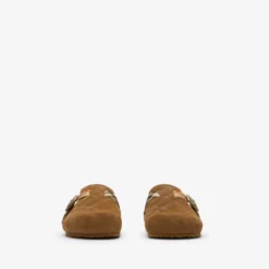 Check Shearling Urchin Clogs