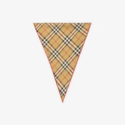 Check Silk Scarf