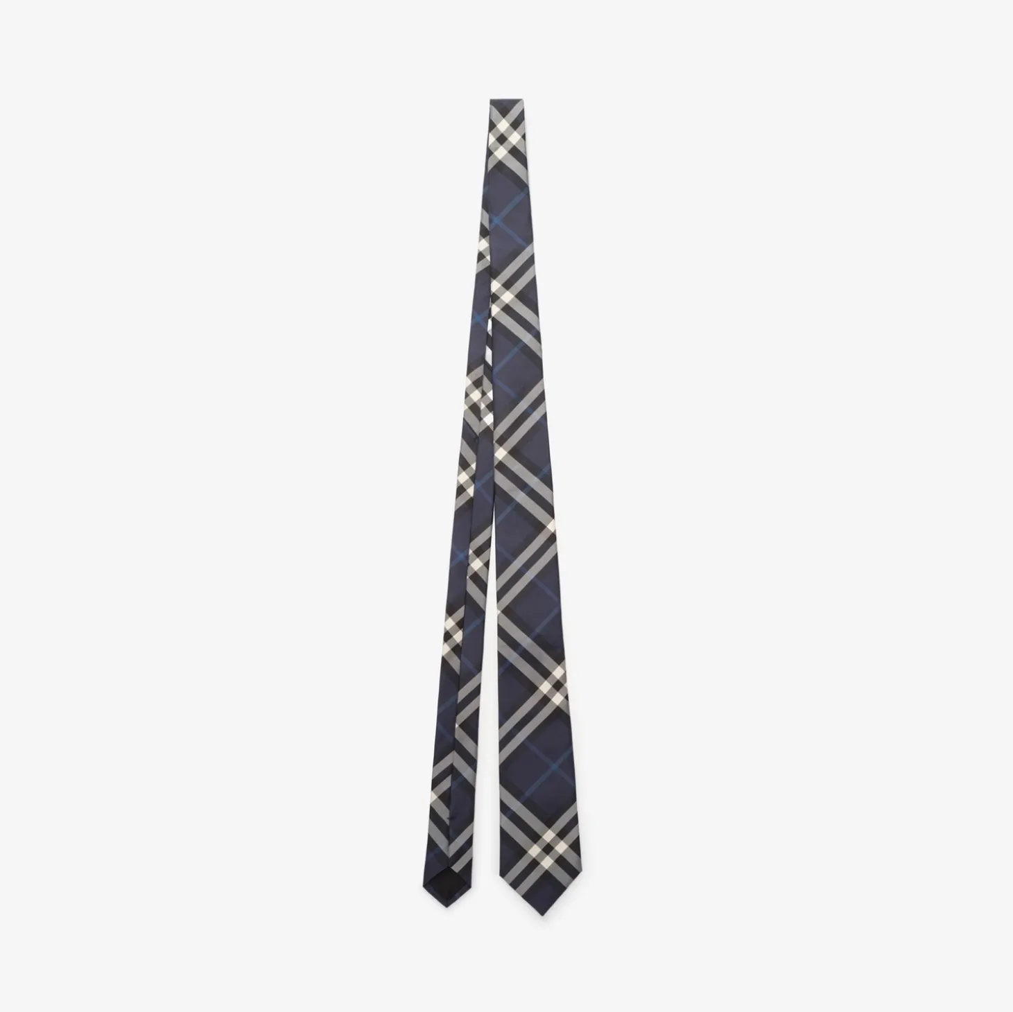 Check Silk Tie