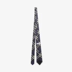 Check Silk Tie