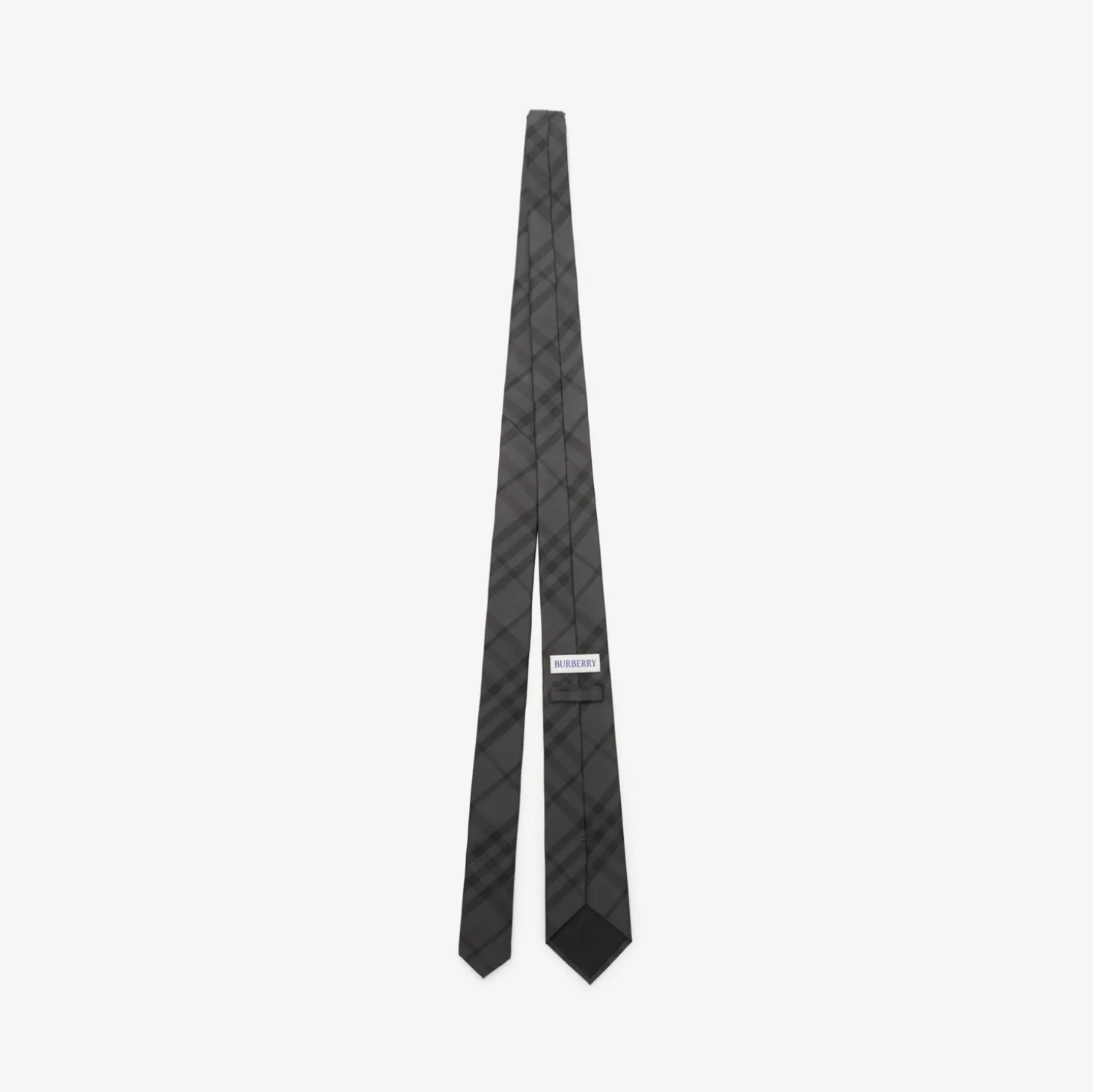 Check Silk Tie