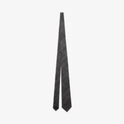 Check Silk Tie