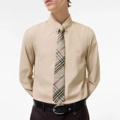 Check Silk Tie
