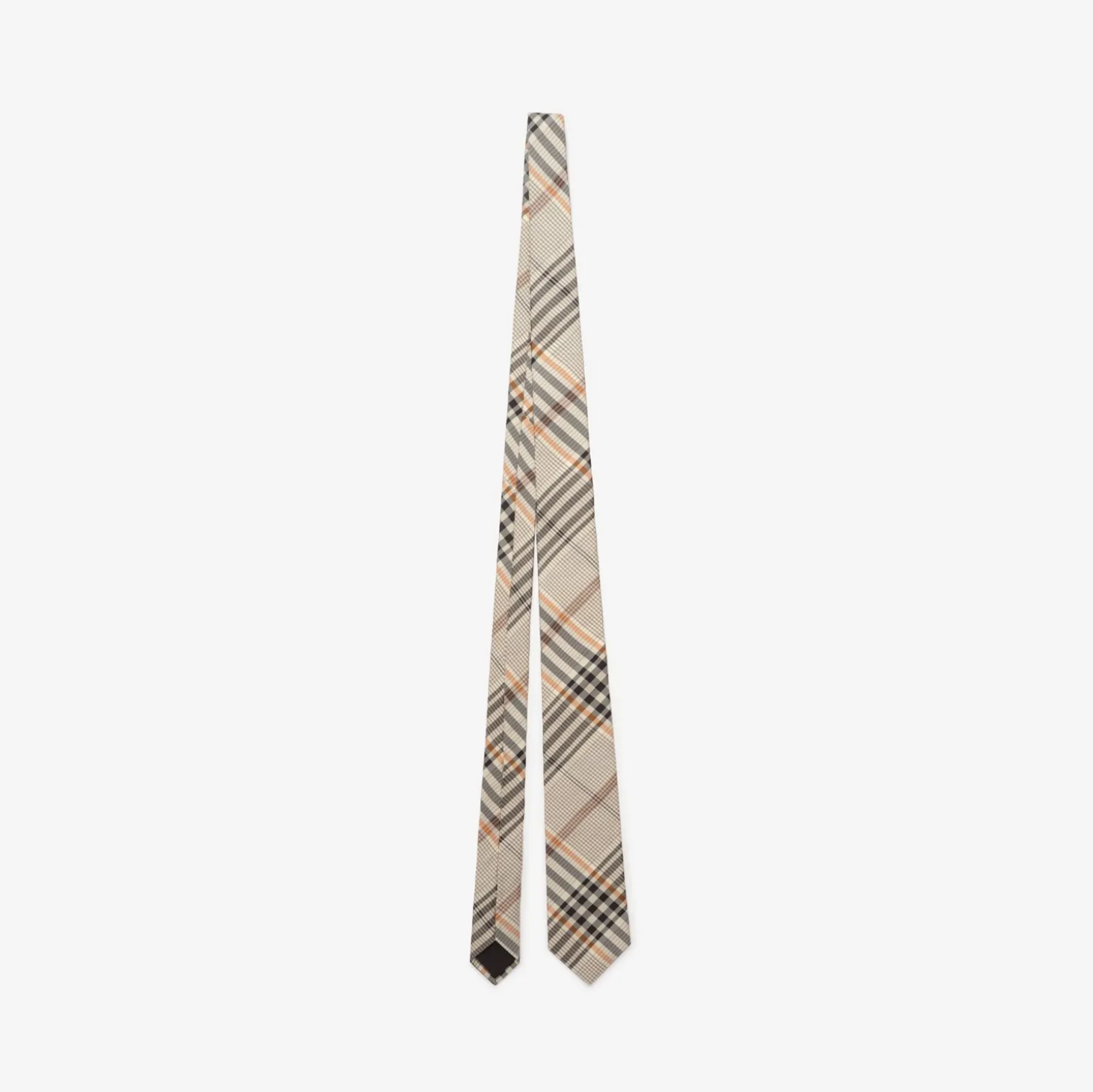 Check Silk Tie