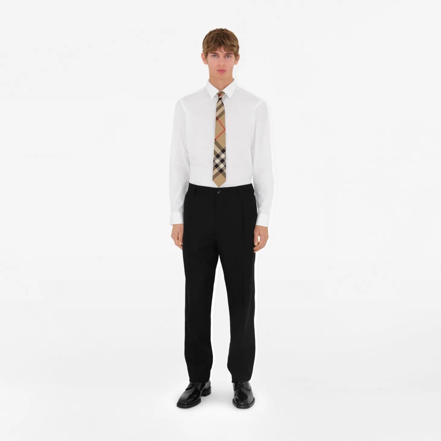 Check Silk Tie