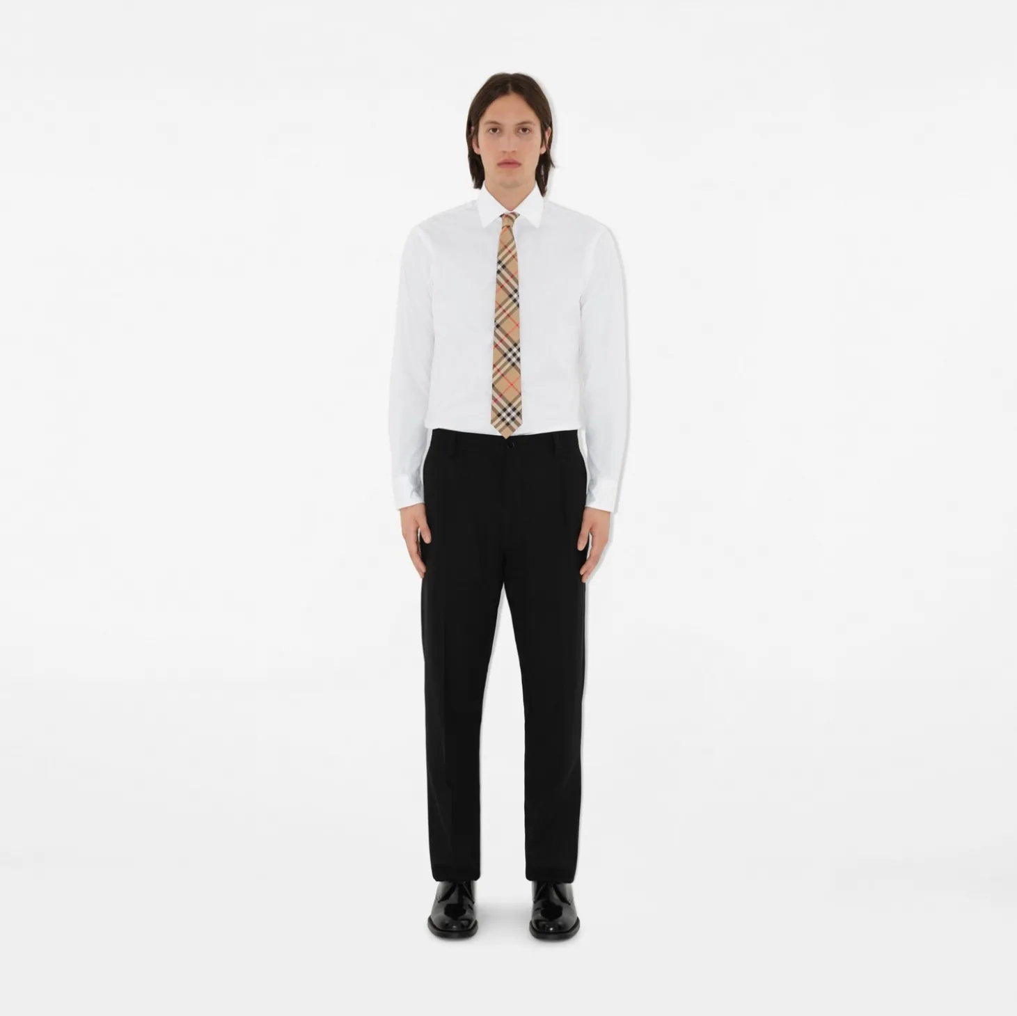 Check Silk Tie