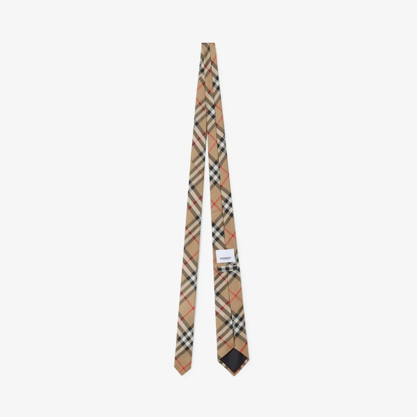 Check Silk Tie
