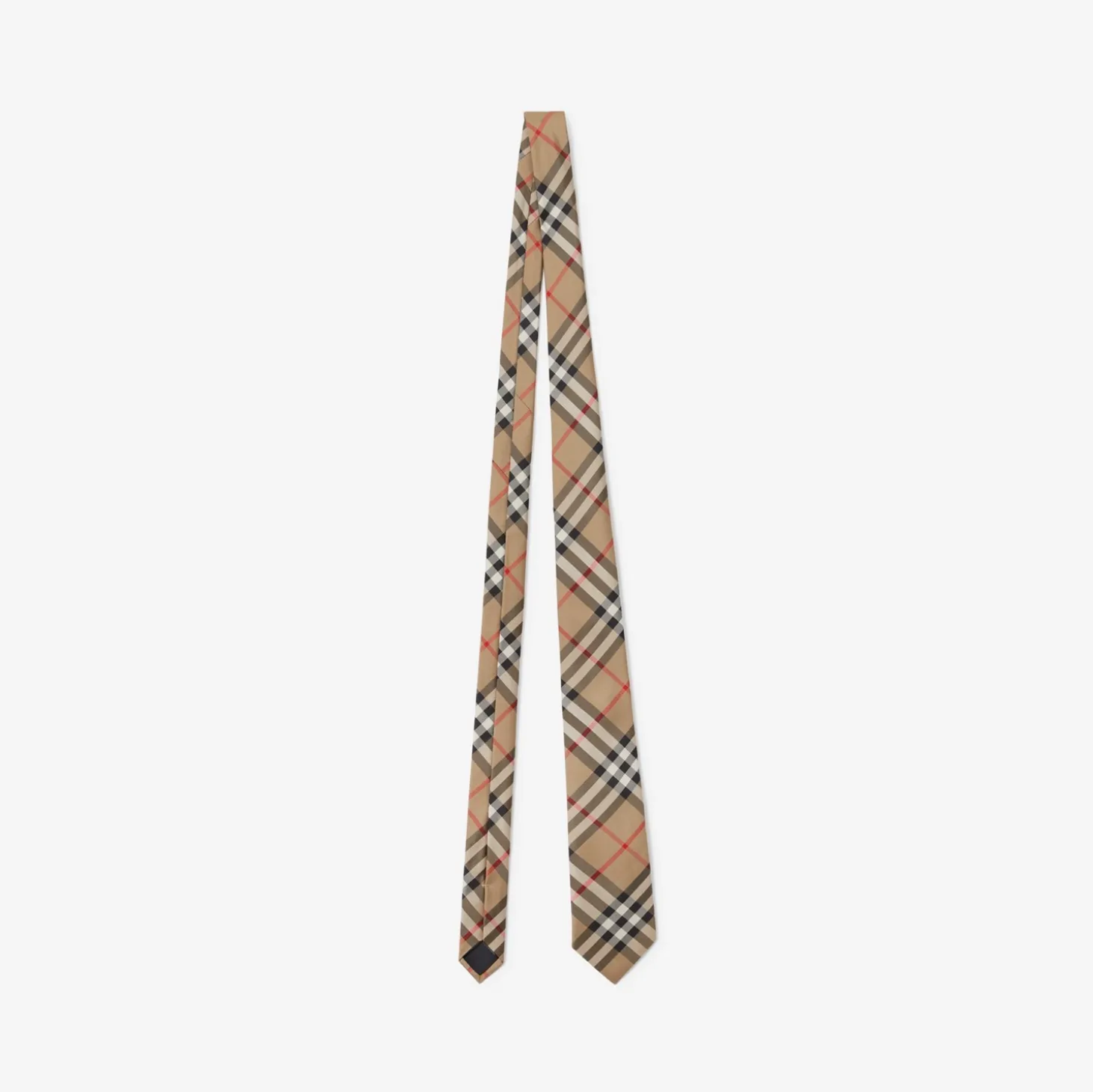 Check Silk Tie
