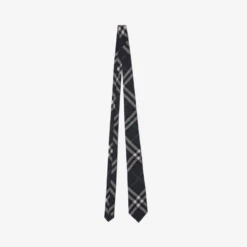 Check Silk Tie