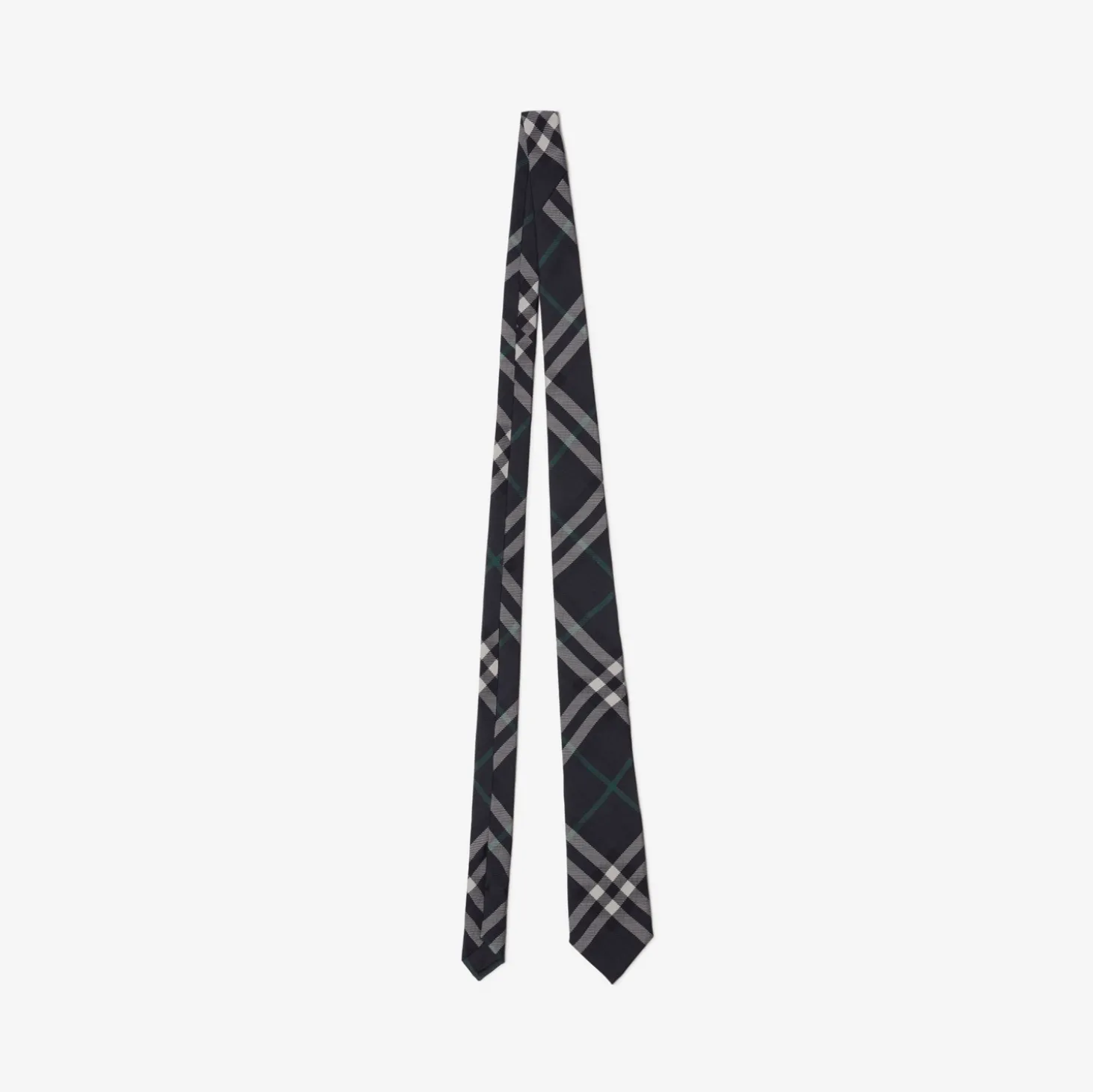 Check Silk Tie