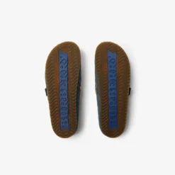 Check Suede Urchin Clogs