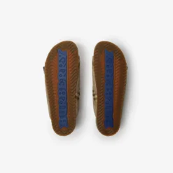 Check Suede Urchin Sandals