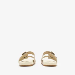 Check Suede Urchin Sandals